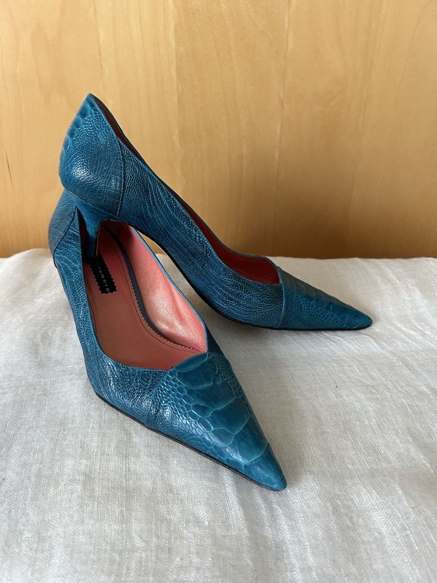 Scarpe da donna: MATU ROMERO Leder Schuhe Gr.40 – Usato da Oftringen venduto da Odessa65