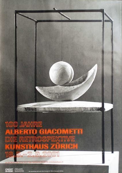 Foto & Immagini: 100 Jahre Alberto Giacometti – Nuovo (secondo la descrizione) da Bern venduto da Vintage-Art-Poster