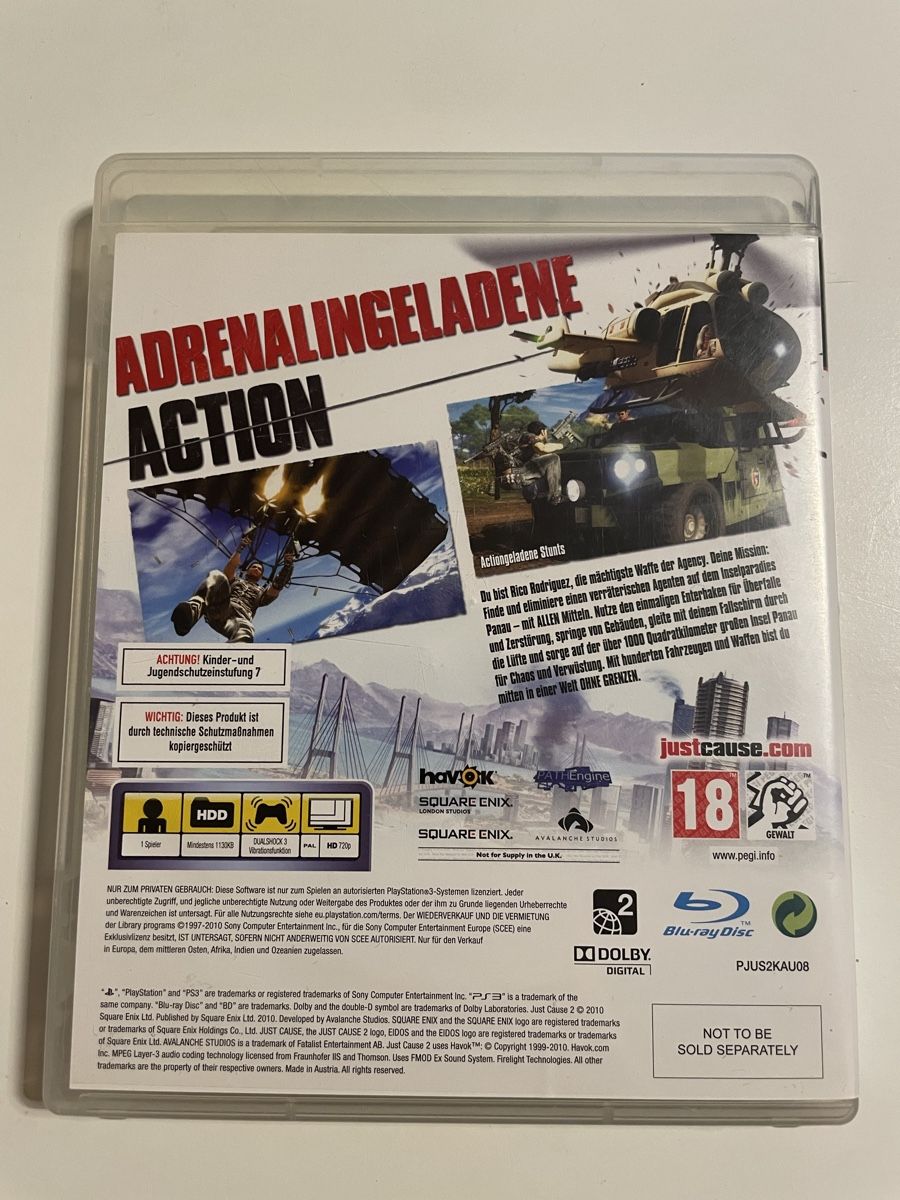 Sony Jeux: Just Cause 2 / PS3 – D'occasion à Zürich par Bomboo 1