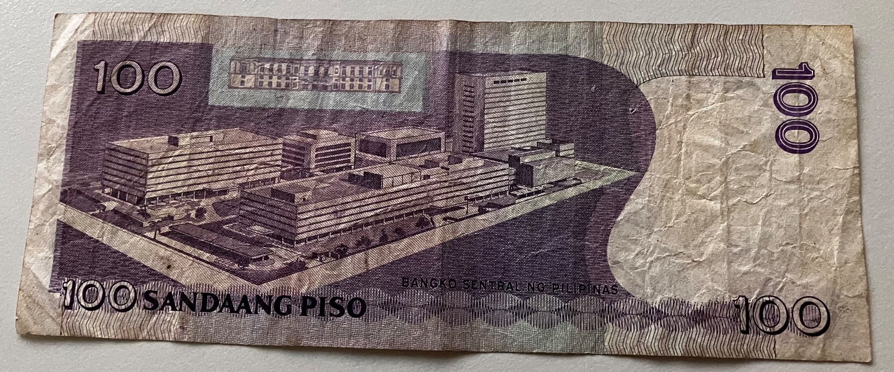 Banconote: Philippinen 100 Piso 2009 – Usato da Algetshausen venduto da Carrhard 1