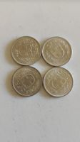 4x 5 Franken 1966, Silbermünzen Schweiz, (2WA6-16)