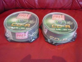 CDs 2x 20 Spindel Neu OVP CD- R  Rohling Prix Garantie