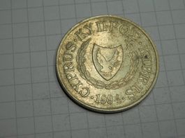 Zypern 10 Cent, 1994