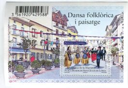 Block "Volkstänze". Andorra.