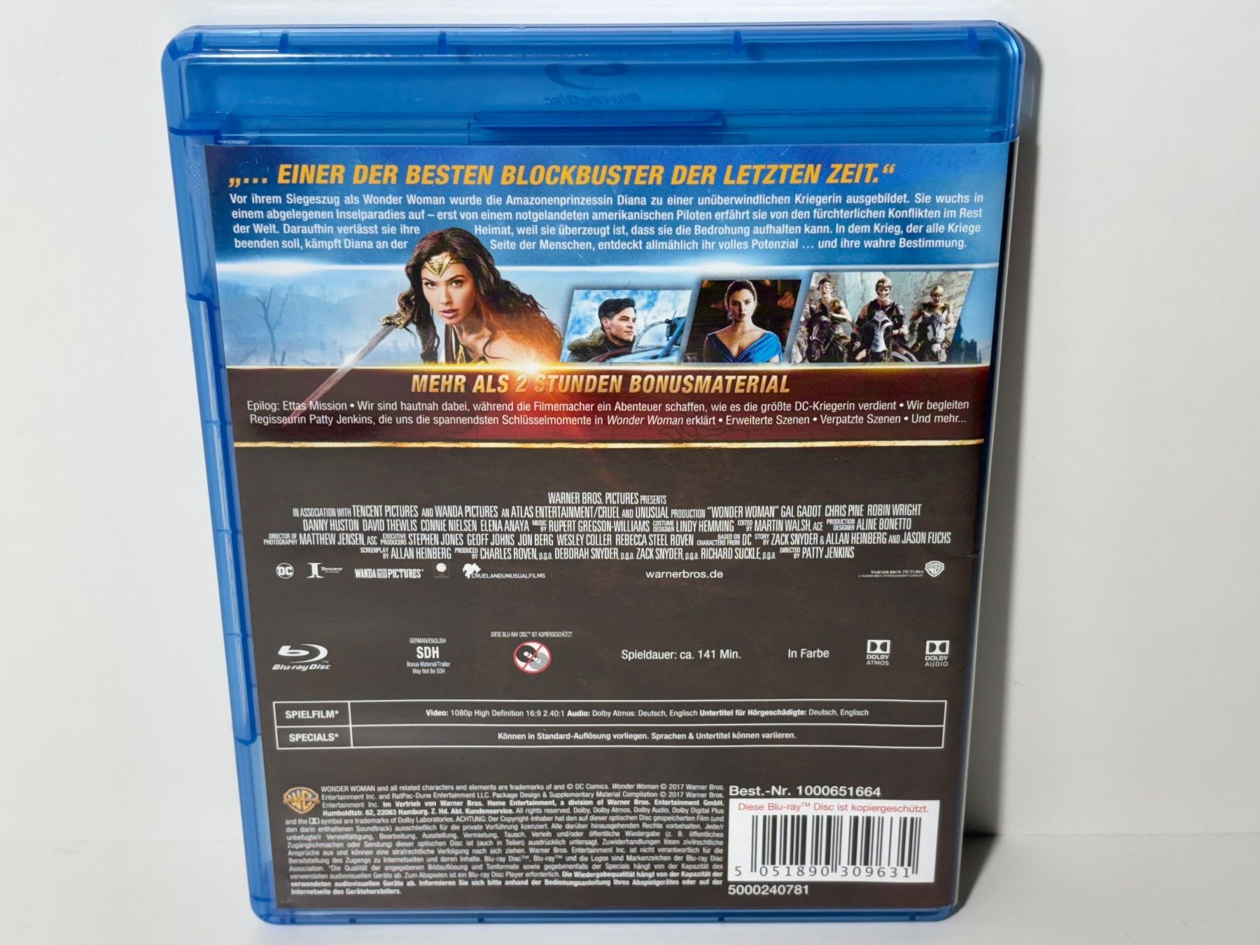 Tutti i DVDs: DC Wonder Woman Blu Ray – Usato da Wilderswil venduto da Sstriker 1