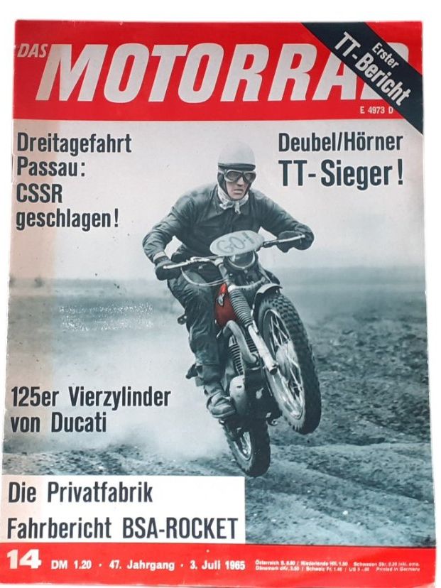 Riviste & Magazine: Das Motorad 1965 – Usato da Mörschwil venduto da aik_x8mc