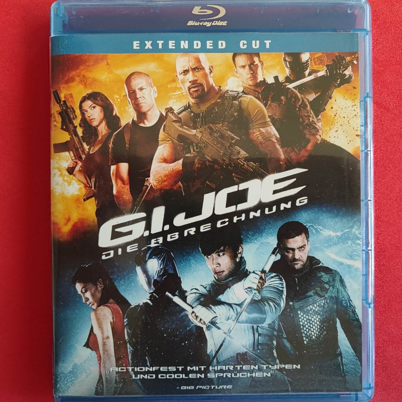 Tutti i DVDs: G.I. Joe - Die Abrechnung - EXTENDET CUT - Blu-ray – Usato da Dübendorf venduto da kb86_MOVIE