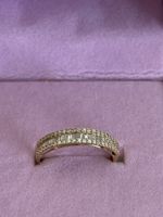 Natural Diamond 0.30 K18 Ring 