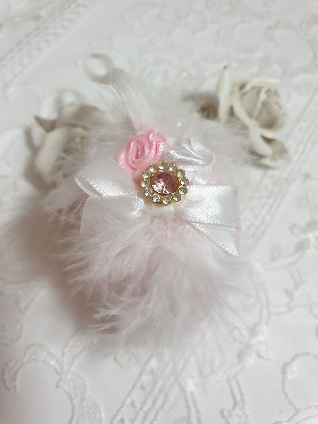 Tutte le decorazioni: Ostereier, Shabby Chic Deko Eier Spitze Ostern Osterbaum – Nuovo e nell'imballaggio originale da Gossau ZH venduto da Goes05 6