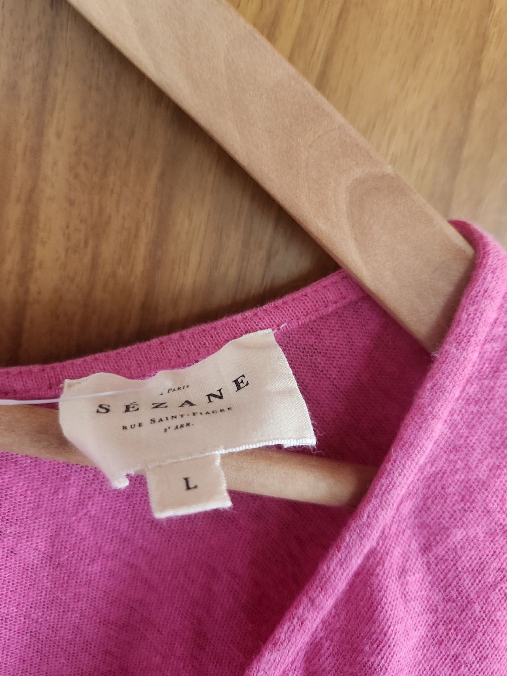 Sezane T-Shirts: T-shirt Sezane rose taille L – Gebraucht aus Niedergösgen von Eva2410 3