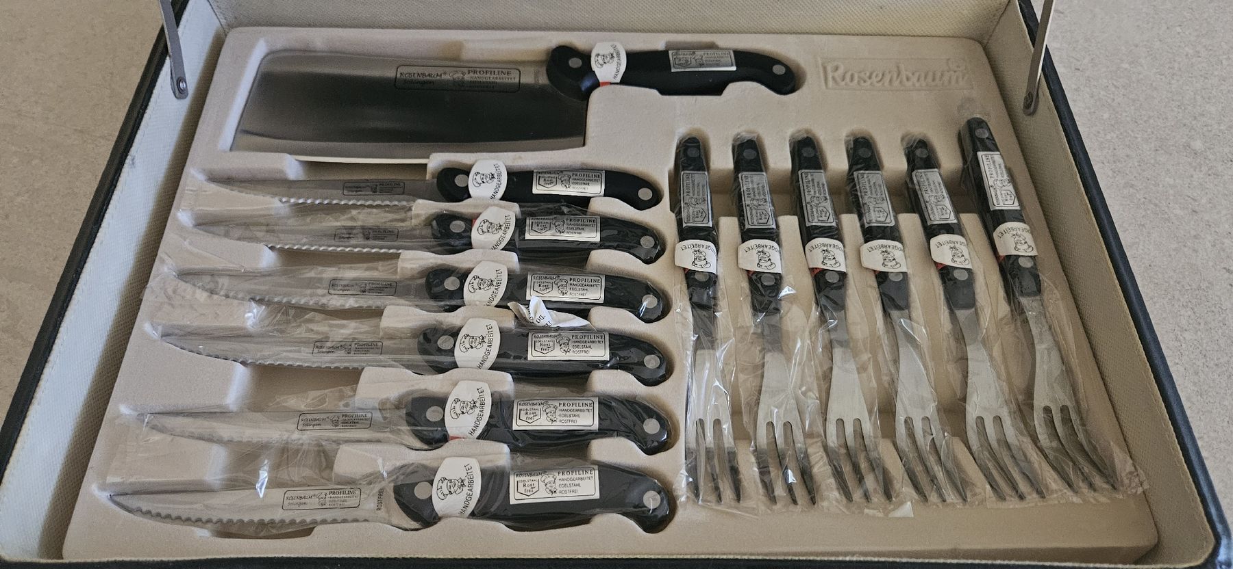 Solingen Messer: Rosenbaum Solingen Messer & Zubehör Set – Gebraucht aus Tobel von Nicci_dee 2