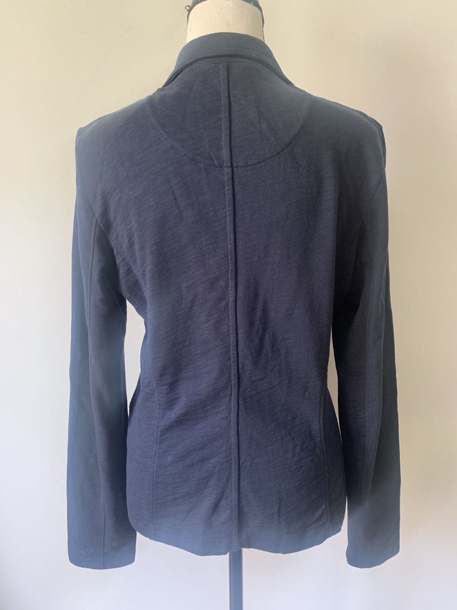 Tom Tailor Giacche: Tom Tailor Blazer Gr. S Dunkelblau Baumwolle – Nuovo (secondo la descrizione) da Regensdorf venduto da secondchancefashion 2