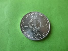 Italien 1982, 500 LIre Sondermünze  Galileo   Silber .835,