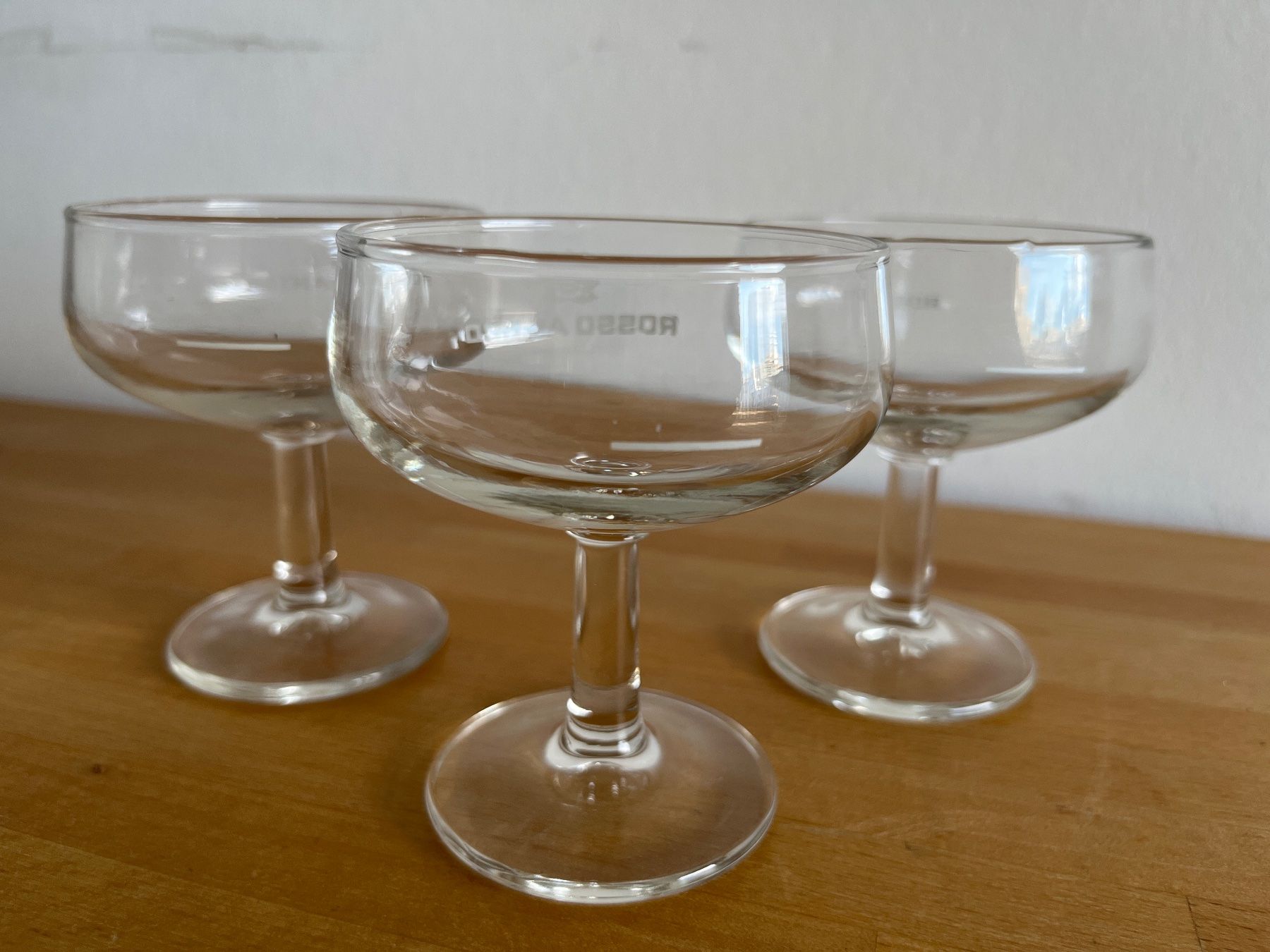Bicchieri: Rosso Antico - 3x Aperitifglas mit Stiel – Usato da Luzern venduto da Jiggy_8898 4