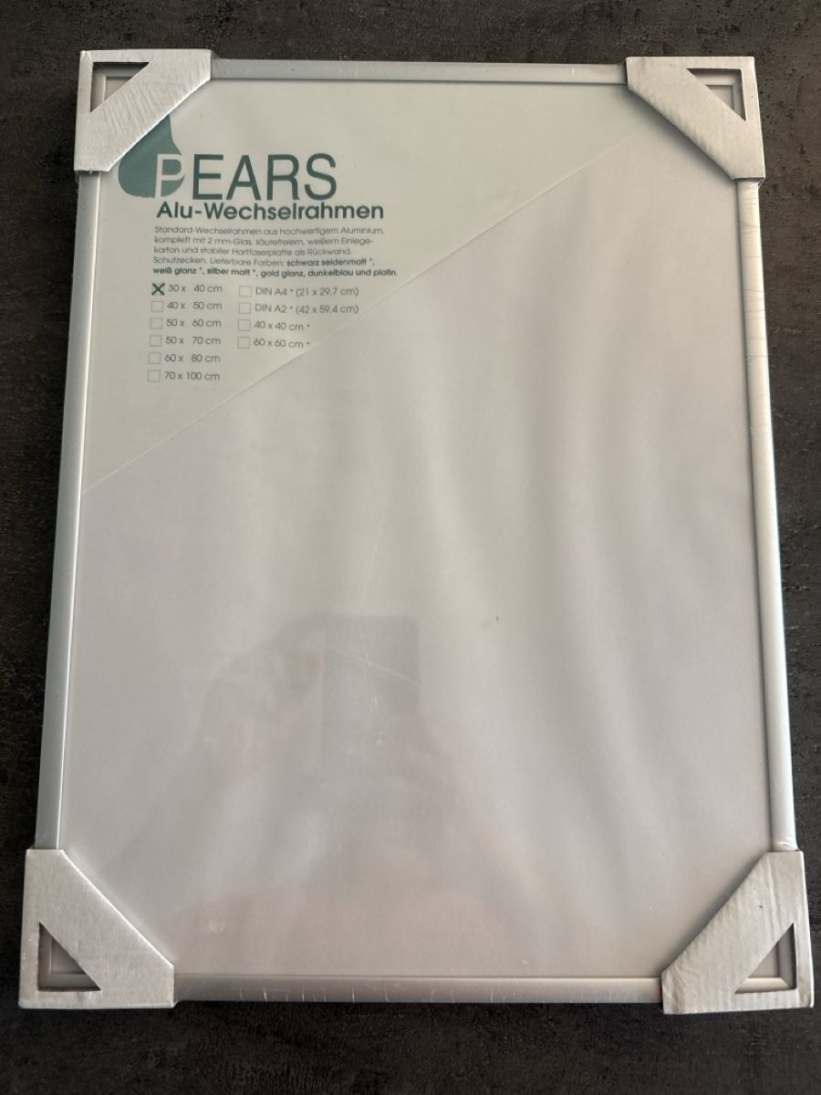 Cornici: Pears Alu-Wechselrahmen 30x40cm – Nuovo (secondo la descrizione) da Euthal venduto da 99Antik