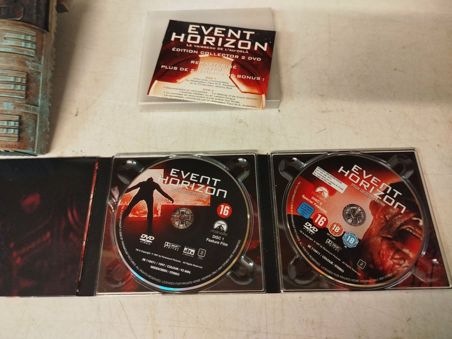 Alle DVDs: Event Horizon - Coffret  DVD – Gebraucht aus La Chaux-de-Fonds von Emmaus2300CDF 2
