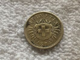 5 centimes/rappen 1874