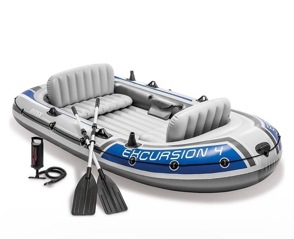 Barche: Schlauchboot (Intex Excursion 4) – Usato da Kirchleerau venduto da laeru_