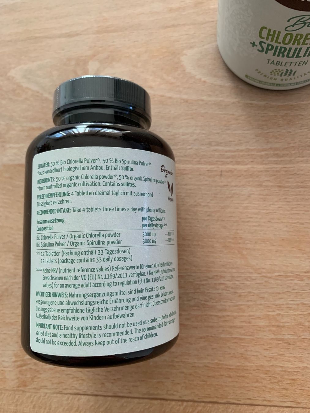 Cibi & Specialità: Chlorella & Spirulina – Nuovo e nell'imballaggio originale da Enggistein venduto da THE-IGOR 2