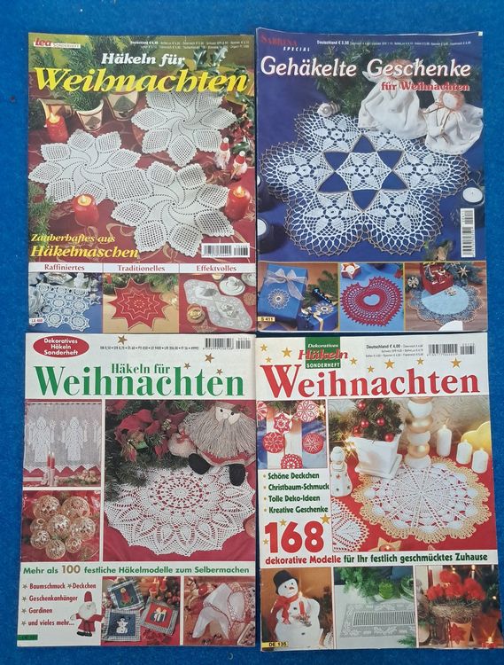 4 Zeitschriften Häkel Weihnachten Kaufen auf Ricardo