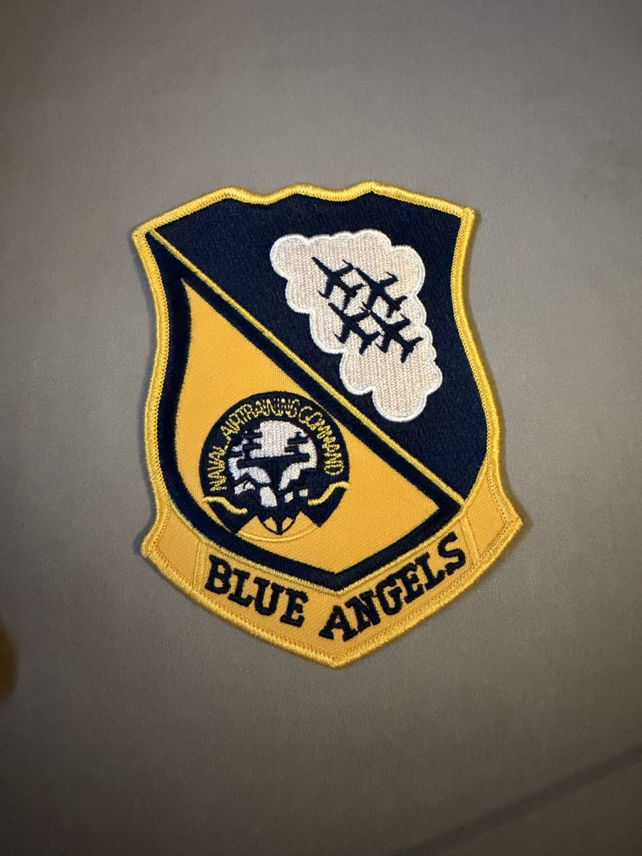 Tessuti: Stoffabzeichen Blue Angels Naval Air Training Command neu – Nuovo (secondo la descrizione) da St.Gallen venduto da rya_w2w6