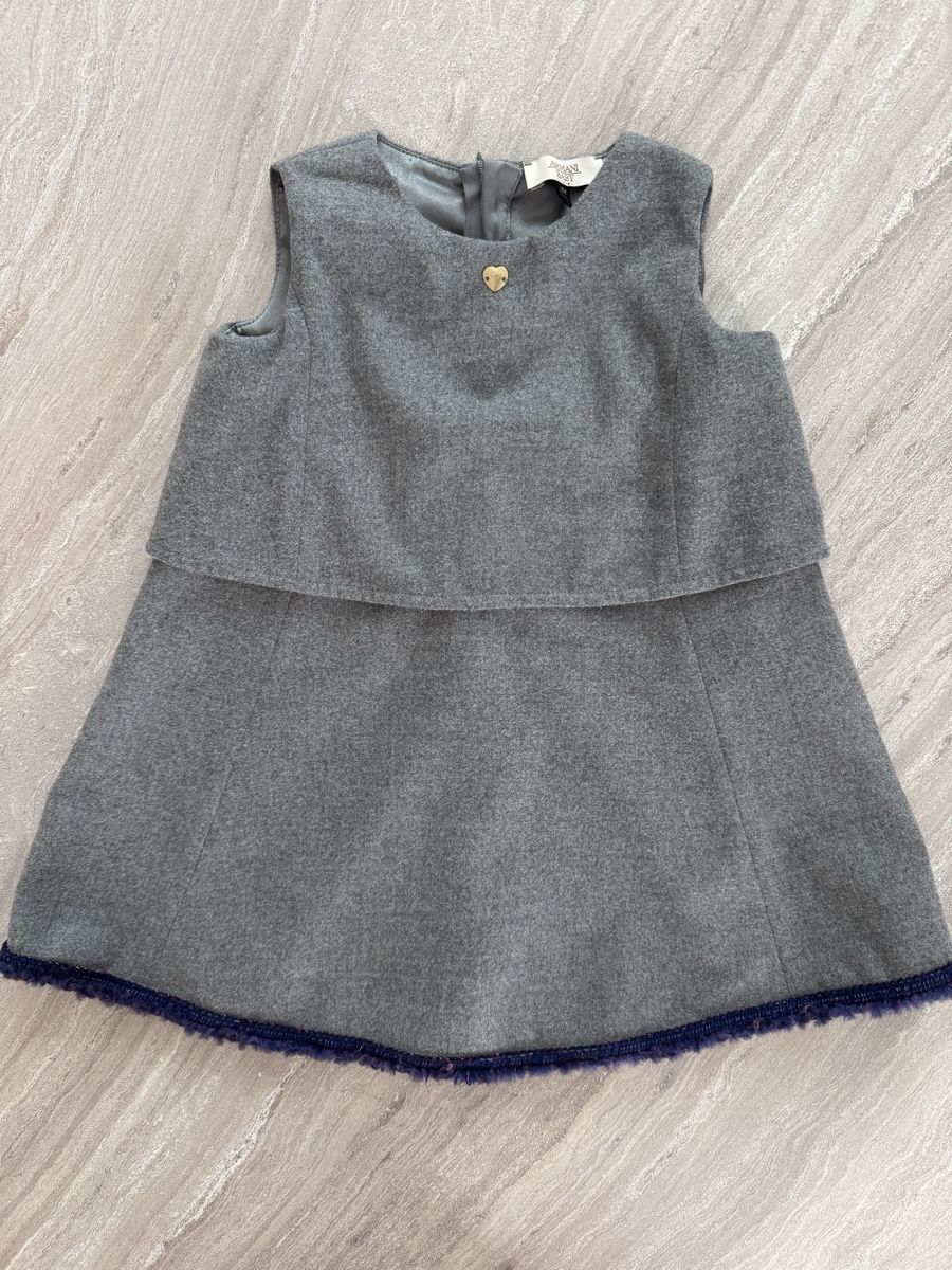 Armani Robes et jupes: Armani Baby Kleid Grau Grösse 18M – D'occasion à Galgenen par Vintluxe