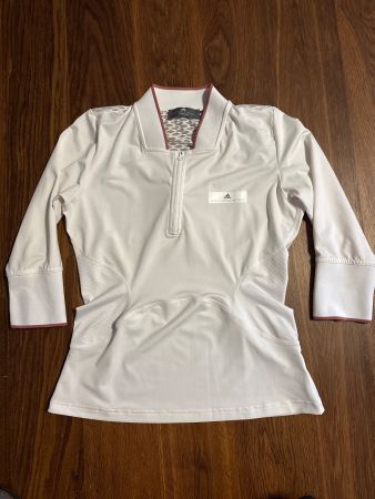 Stella McCartney x Adidas Tennis Langarm Top weiss S