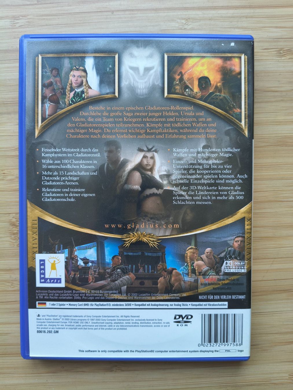 Giochi: Gladius (PS 2) – Usato da Riedholz venduto da ste_96cd 1