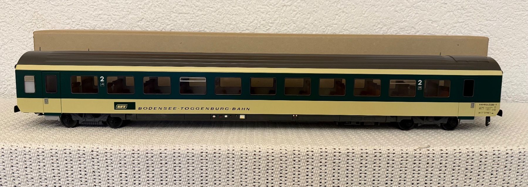 Hermann Modellini di ferrovie: Hermann / Spur 0 / BT B 2. Kl. / unbespielt – Nuovo e nell'imballaggio originale da Bad Ragaz venduto da User_E43 1