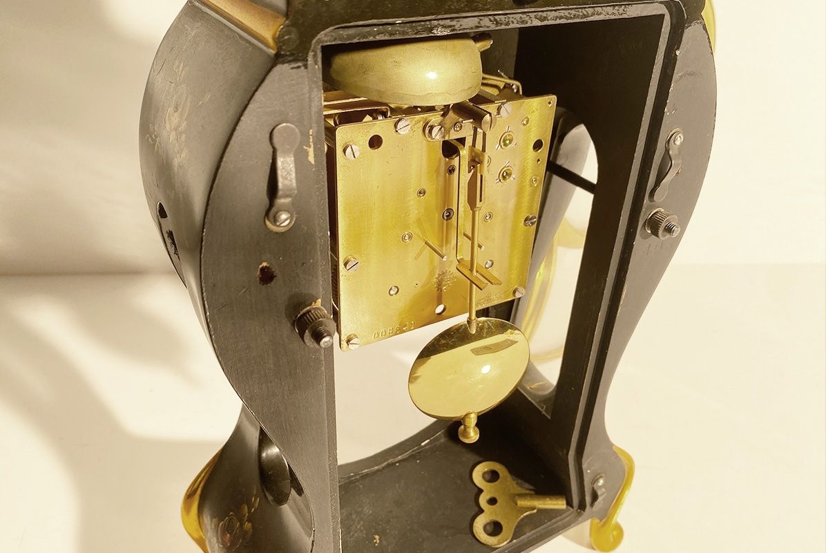Bucherer Orologi da terra & Orologi da parete: Alte Bucherer Tischuhr - Pendule - Kaminuhr – Usato da Küssnacht am Rigi venduto da Brockenhaus-Rigi 1