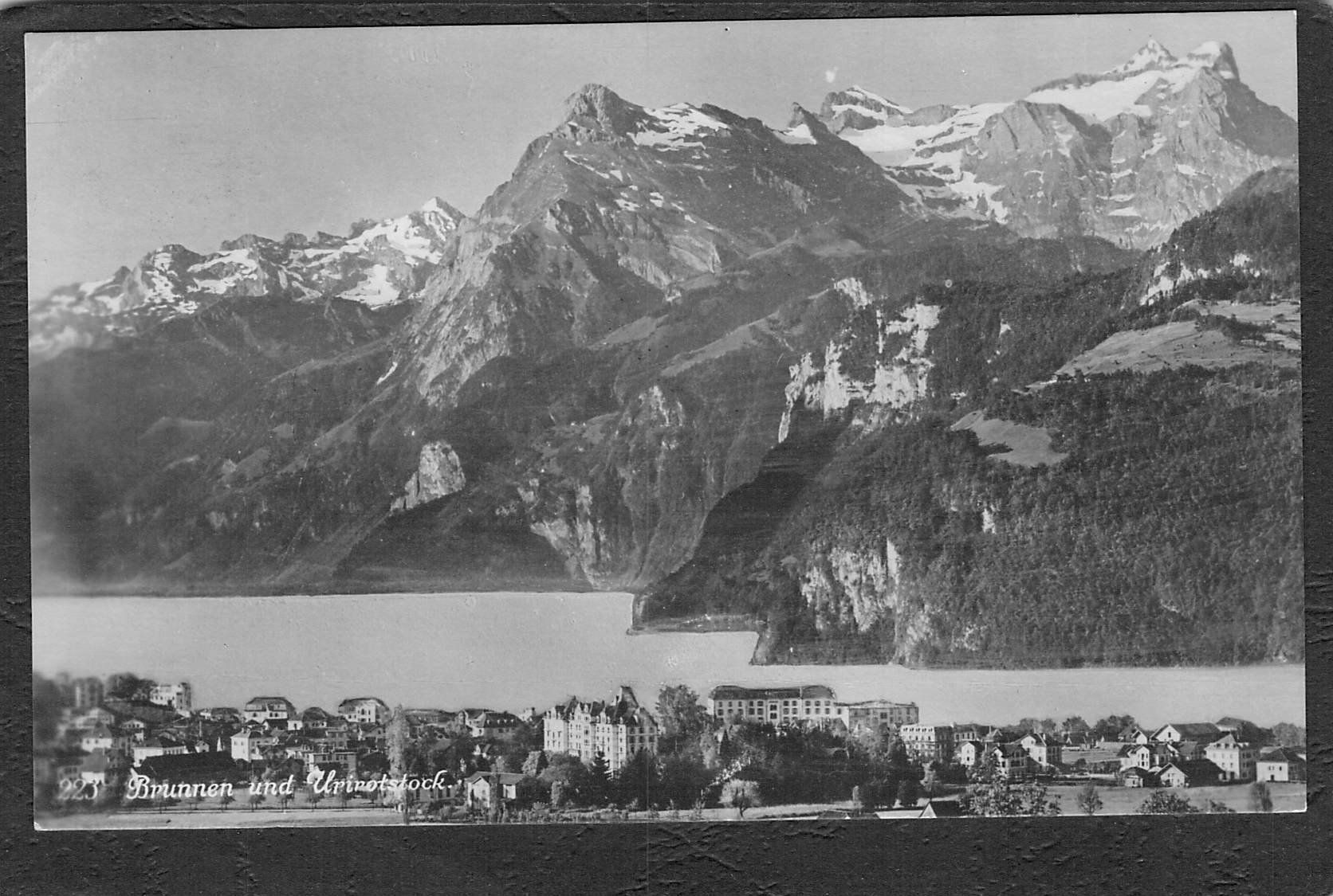 Cartoline postali: ^Brunnen SZ , 1916 – Usato da Reichenburg venduto da Pipo-67