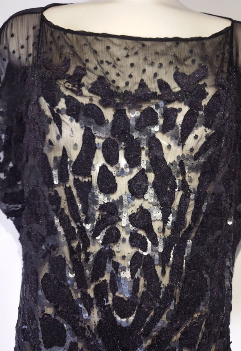Top: Sequin chiffon top – Nuovo (secondo la descrizione) da Baden venduto da agora_newgeneration 2