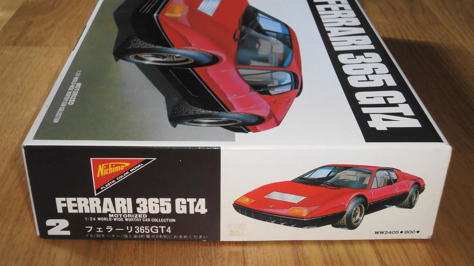 Kit di modellismo & Modellini statici: NICHIMO FERRARI 365 GT4 1:24 – Nuovo (secondo la descrizione) da Frümsen venduto da Malibu69 6