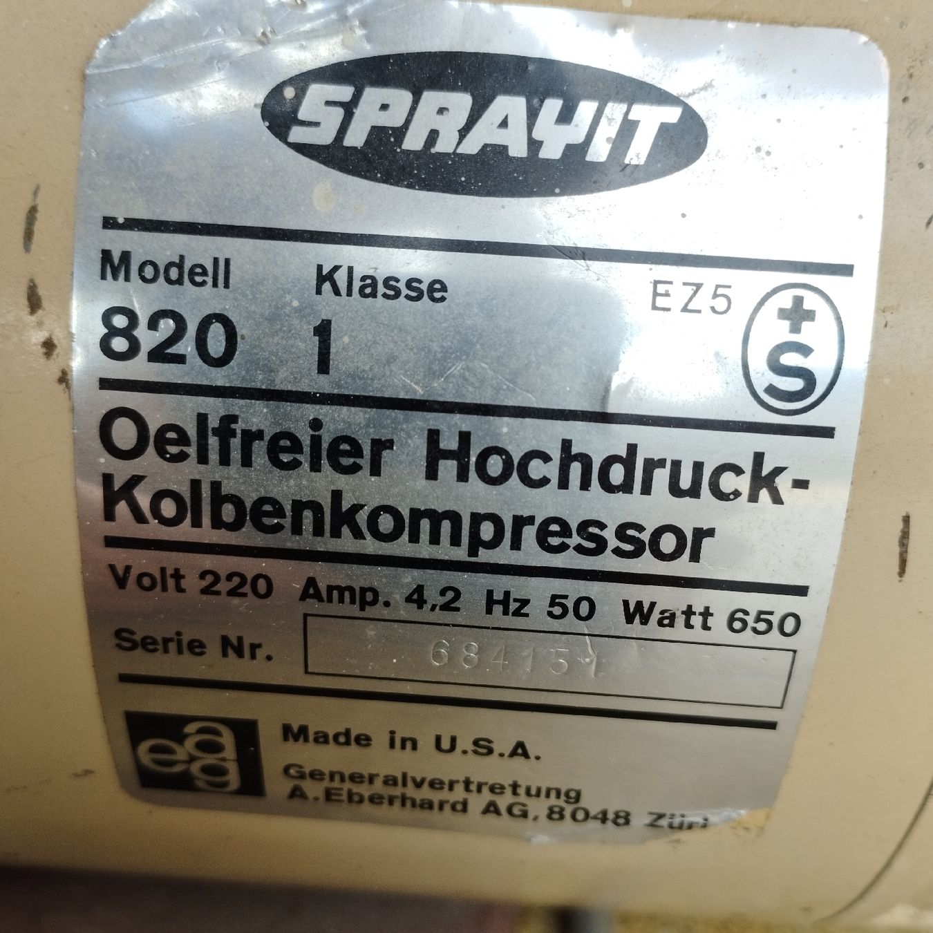 Kompressoren: Compresseur air – Gebraucht aus Boudevilliers von Archeopterox 4