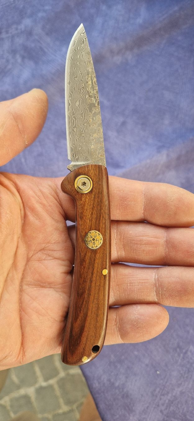 Taschenmesser: Damast folder – Neu (gemäss Beschreibung) aus Burgdorf von maj_swz8 2