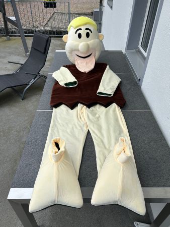 Barney Feuerstein Kostüm Grössse L