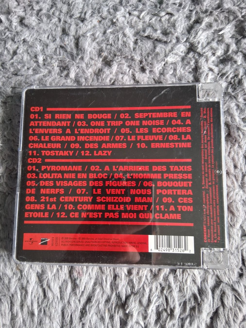 CD: NOIR DESIR    EN PUBLIC    CD – Usato da Wetzikon ZH venduto da Ramones01 1