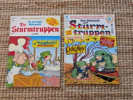 2 Comic Hefte Die Sturmtruppen