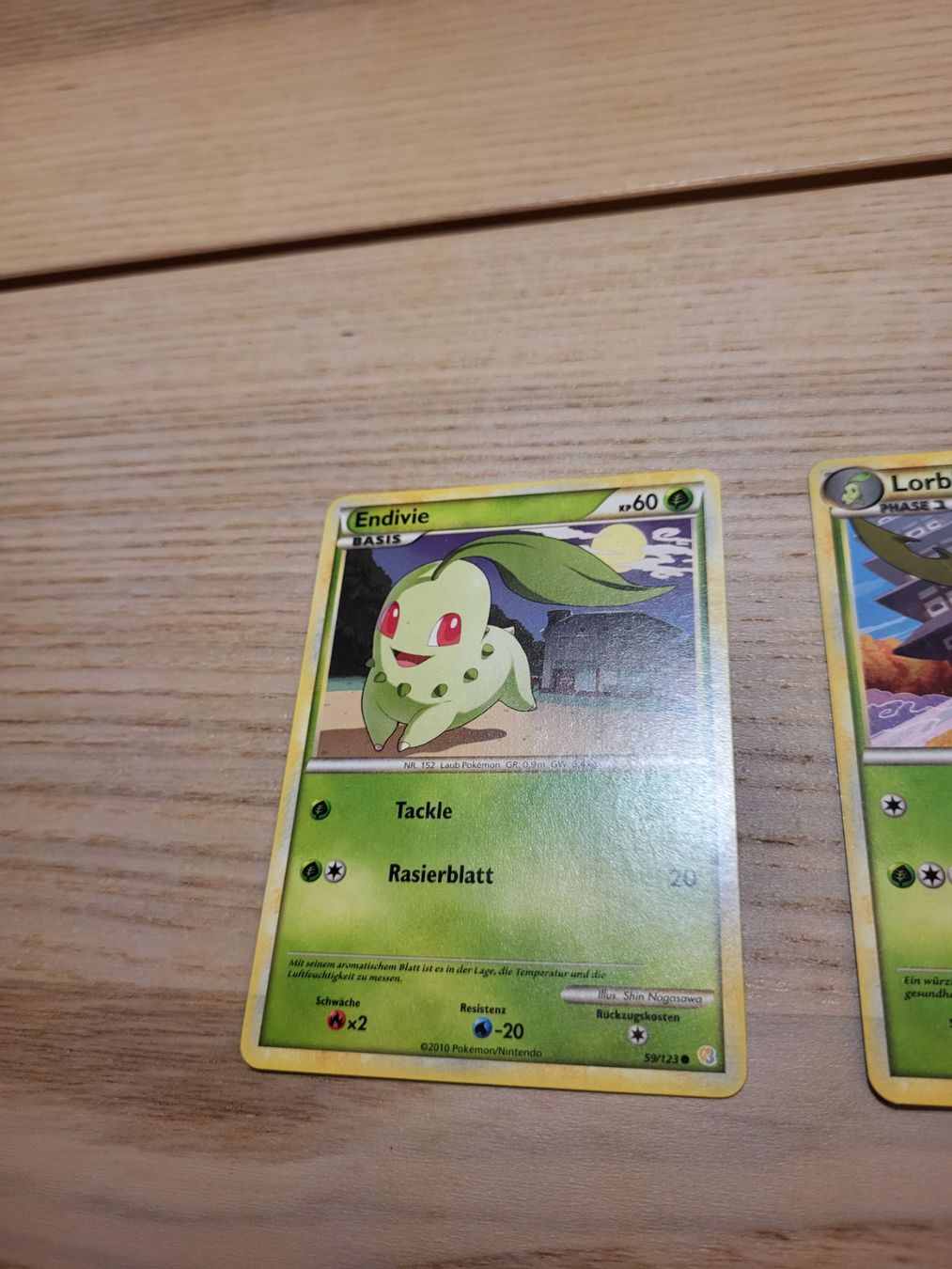 Pokémon Carte collezionabili: Endivie & Lorblatt (59&35/123) – Usato da Erlenbach ZH venduto da ram_mjn5 1
