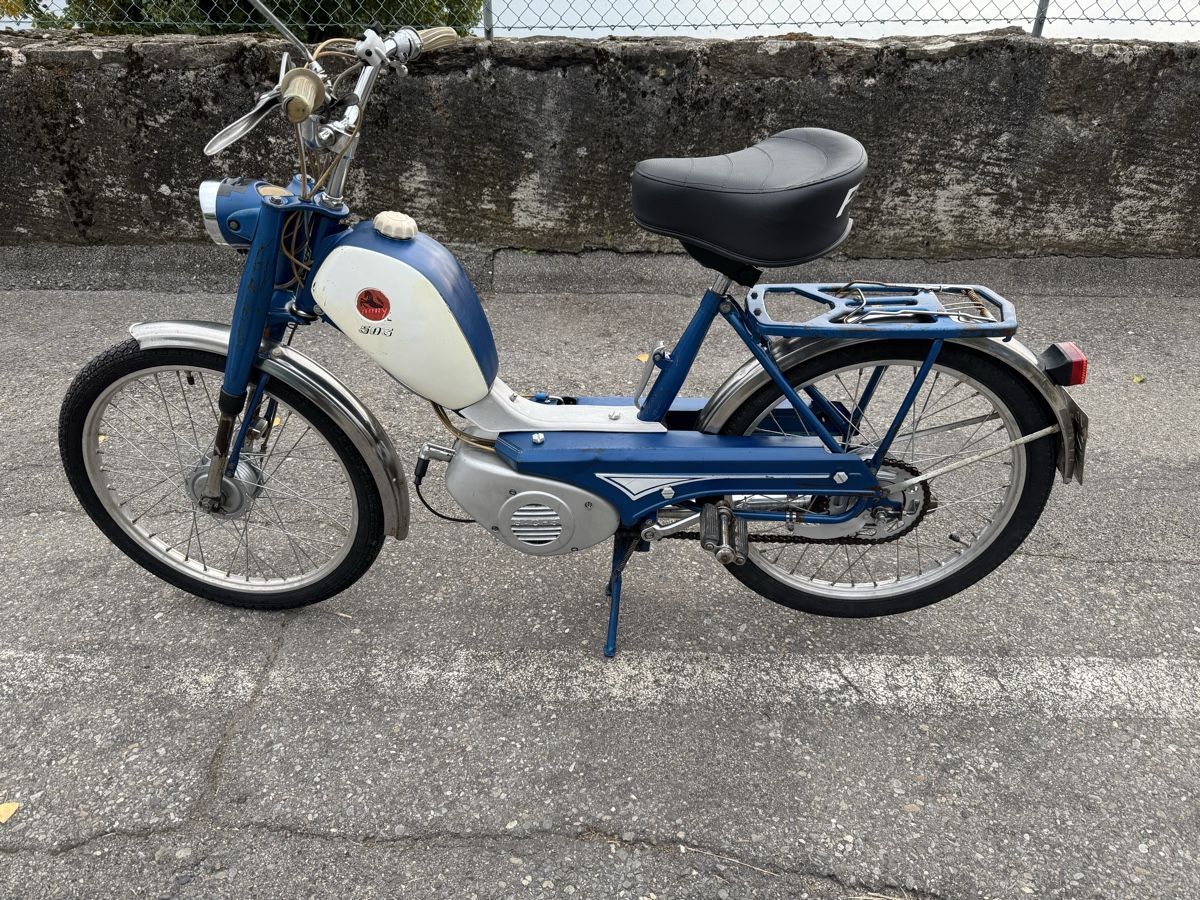 Pony Ciclomotori: Pony Junior 503 mofa nos vintage – Usato da Vevey venduto da Chupita-met