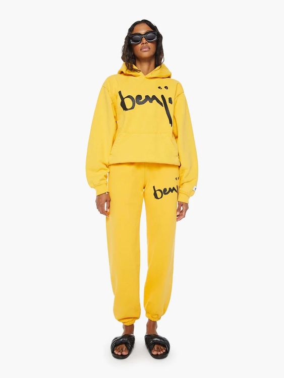 Cloney Benji Hoodie mustard yellow ASO Ariana Grande Kaufen auf Ricardo