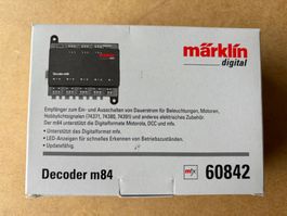 Marklin 60842 Decoder M84 MFX