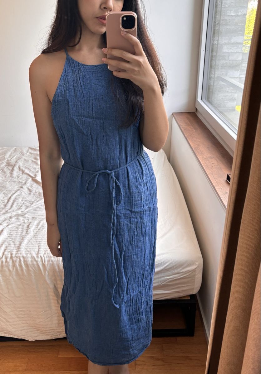Massimo Dutti Vestiti: Massimo Dutti Linen Dress size S – Usato da Zürich venduto da lydia_l 1