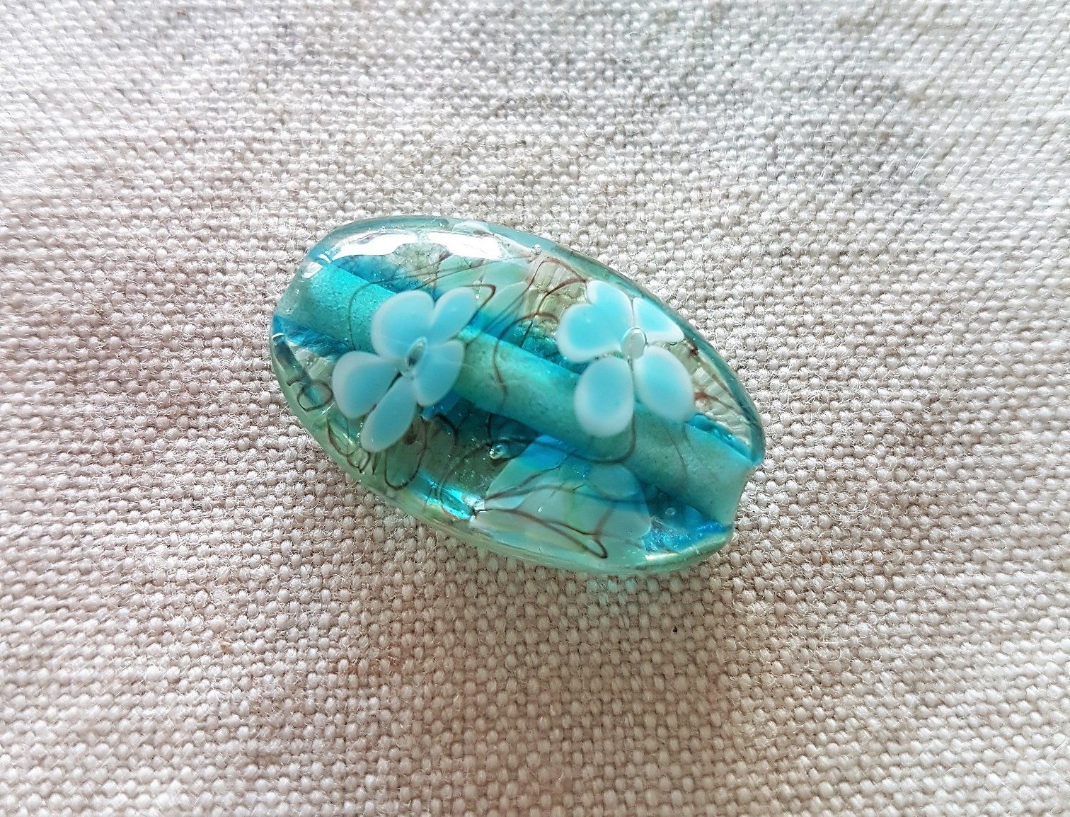 Perle (finte): Glasperle, Glass Bead – Nuovo (secondo la descrizione) da Langenthal venduto da flowersNbirds
