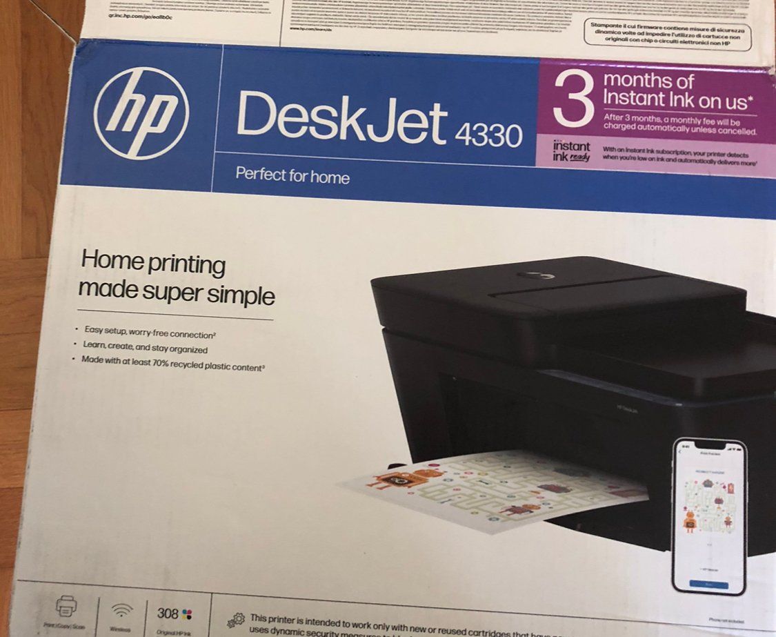 Stampanti: HP DeskJet 4300 All-in-One series – Nuovo (secondo la descrizione) da Baden venduto da Greediness