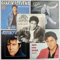 Singles: 5x SHAKIN' STEVENS (80er Jahre) ... Jukebox-Futter!