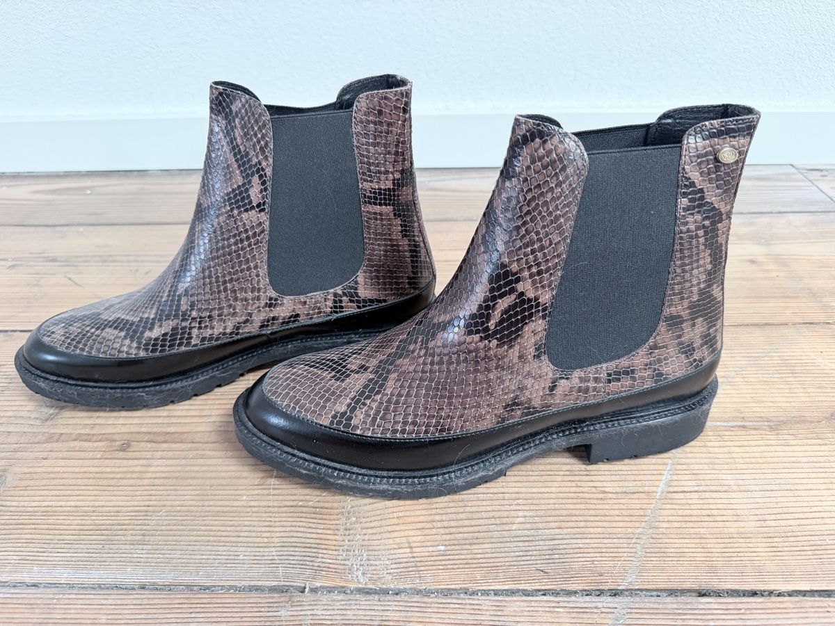 Scarpe da donna: Fred de la Bretoniere Chelsea Boots Stiefeletten Python 40 – Nuovo (secondo la descrizione) da Rheineck venduto da Evi170 3