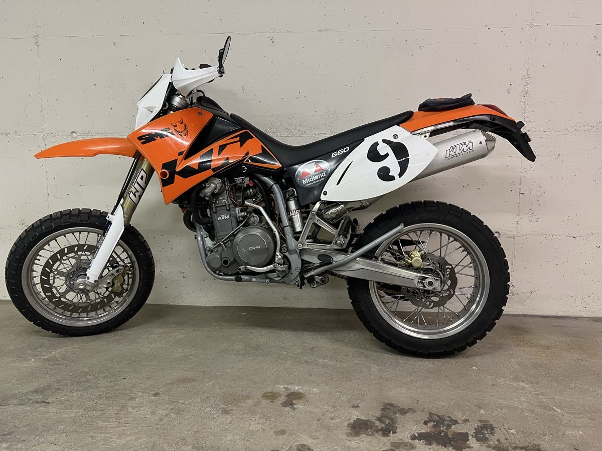 KTM Strada: KTM 660 SMC  – Usato da Zürich venduto da Pan-Europ