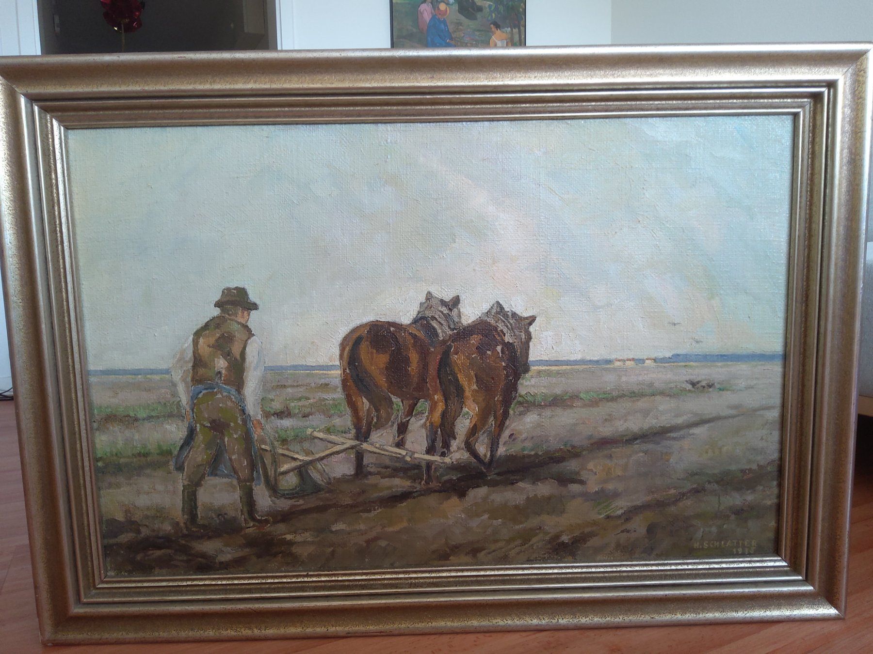 Dipinti: Gemälde  Öl auf Leinwand von 1935 – Usato da Wald ZH venduto da mar_jk79