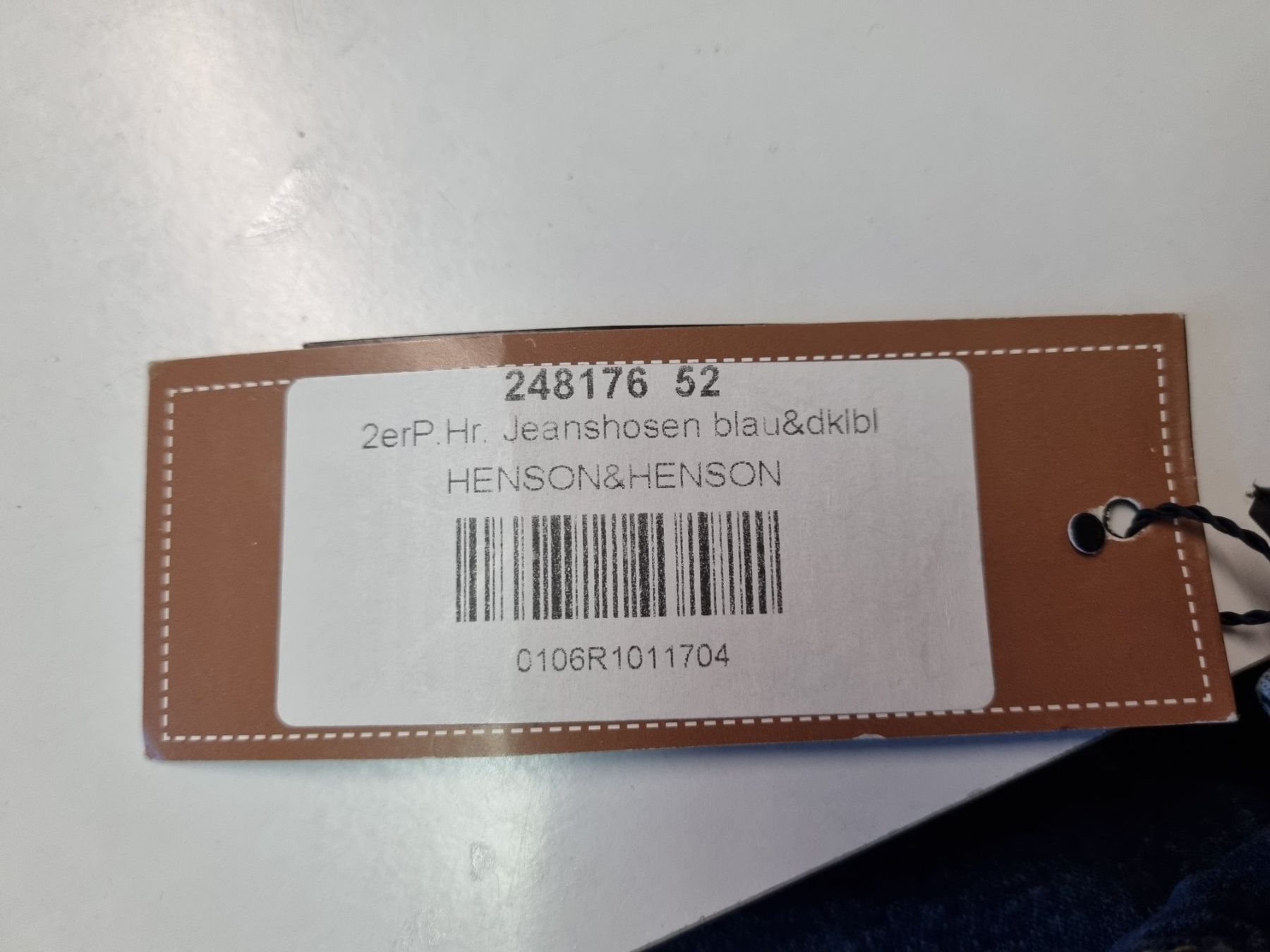 Jeans: Henson & henson Jeans Grösse 52 – Neuf (Voir description) à Schönenwerd par Chez_Mimi 4